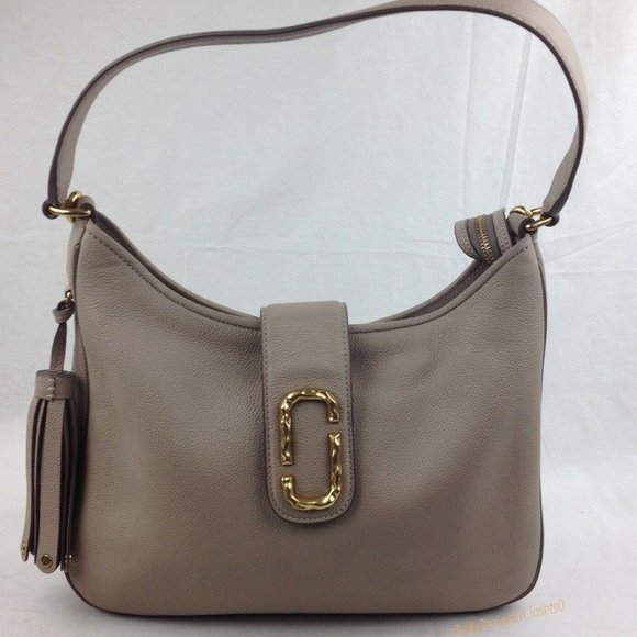 Marc Jacobs Handbags - MARC JACOBS Interlock Leather Hobo